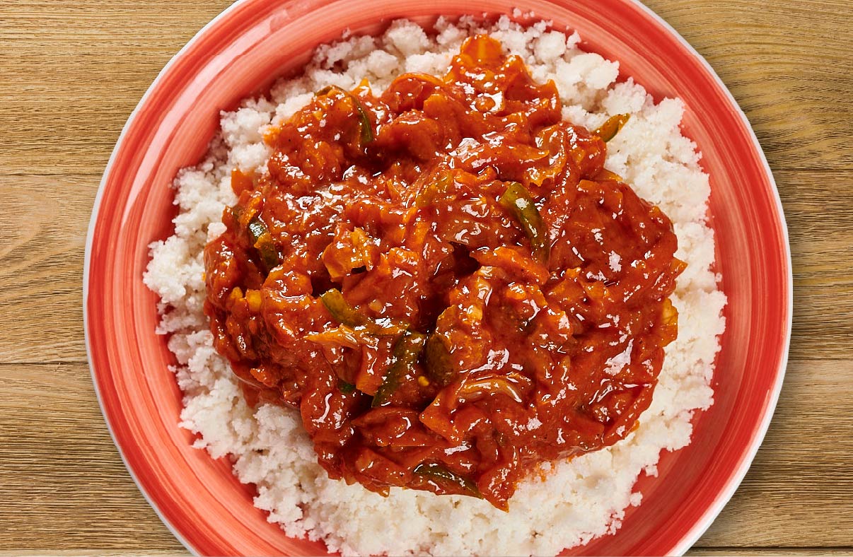 Chakalaka with BraaiPap