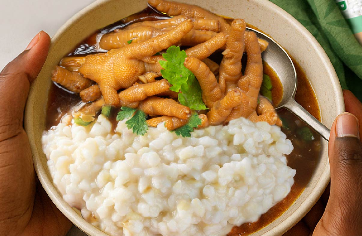  Samp & Chicken Feet Stew (with Nyala)