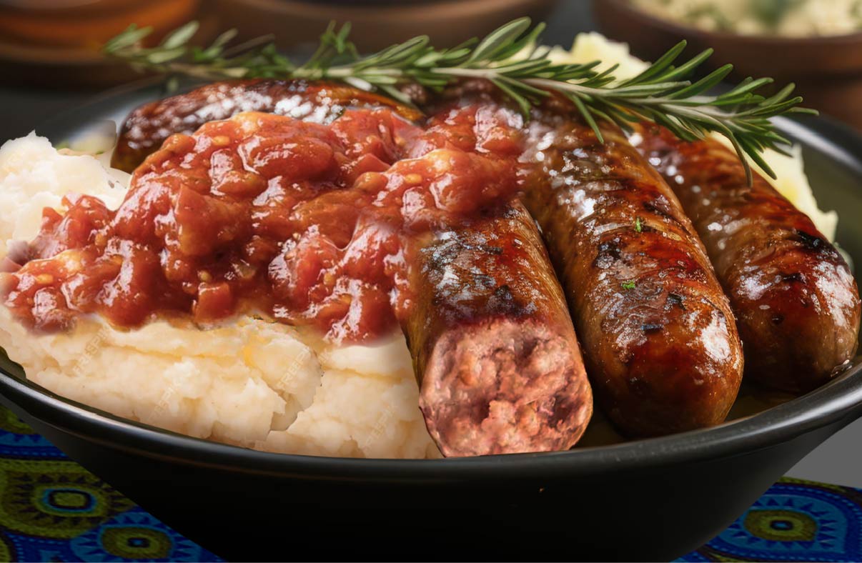  Boerewors Pap & Gravy (with Iwisa)