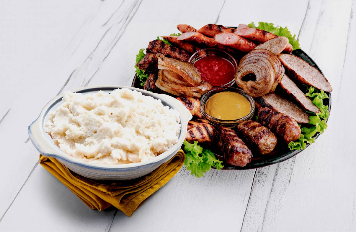 Pap, Gravy & Boerewors