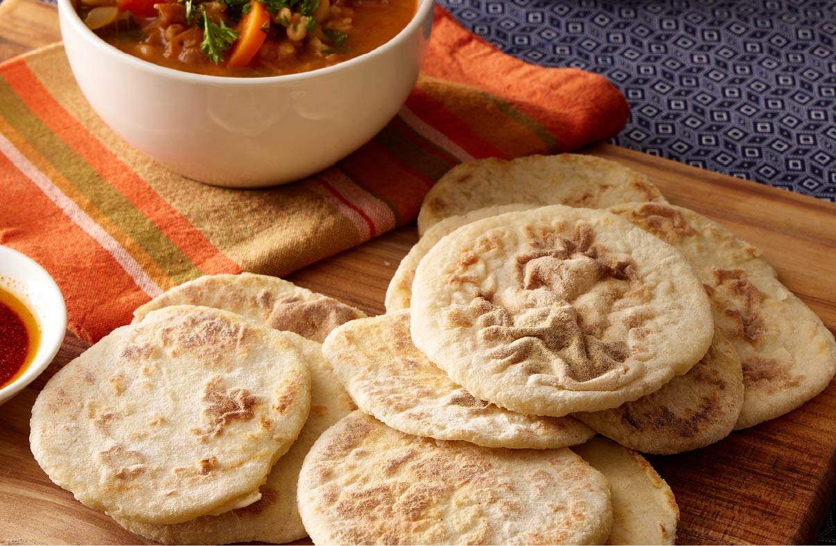 Flat Bread (with Nyala)