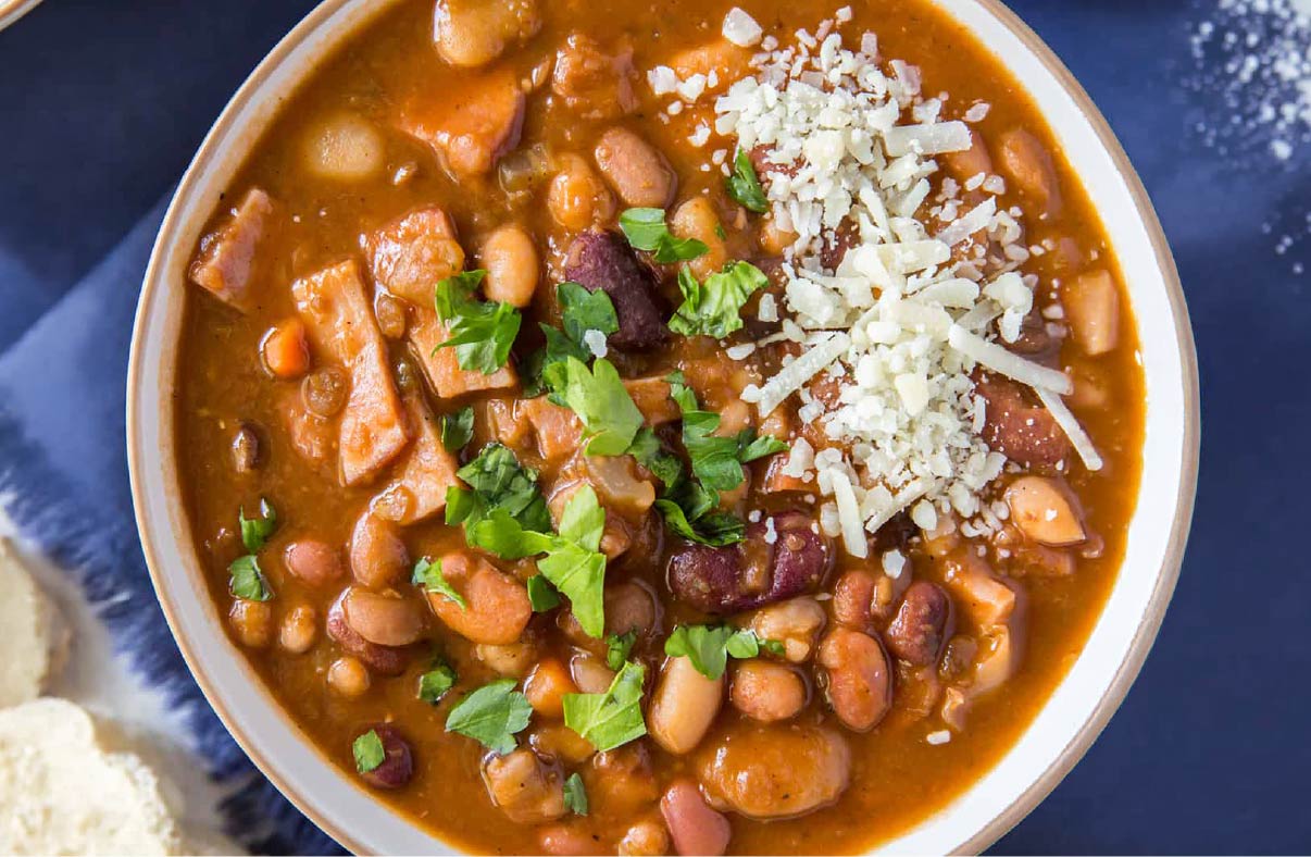  Hearty Veg & Bean Stew (with Nyala)