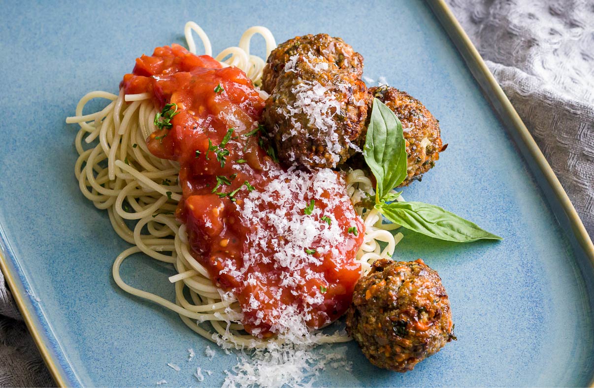 Spaghetti & Meatballs (with Sunblest)