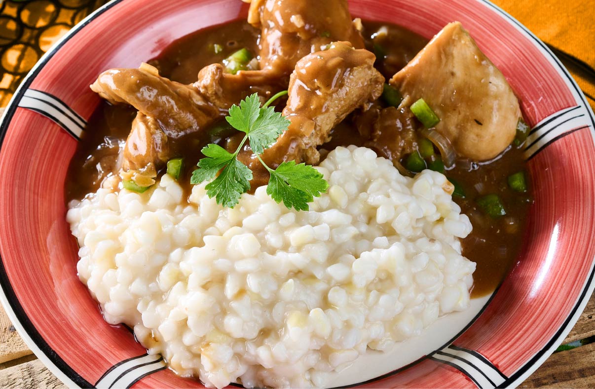  Istambu and Chicken Stew (with Nyala)