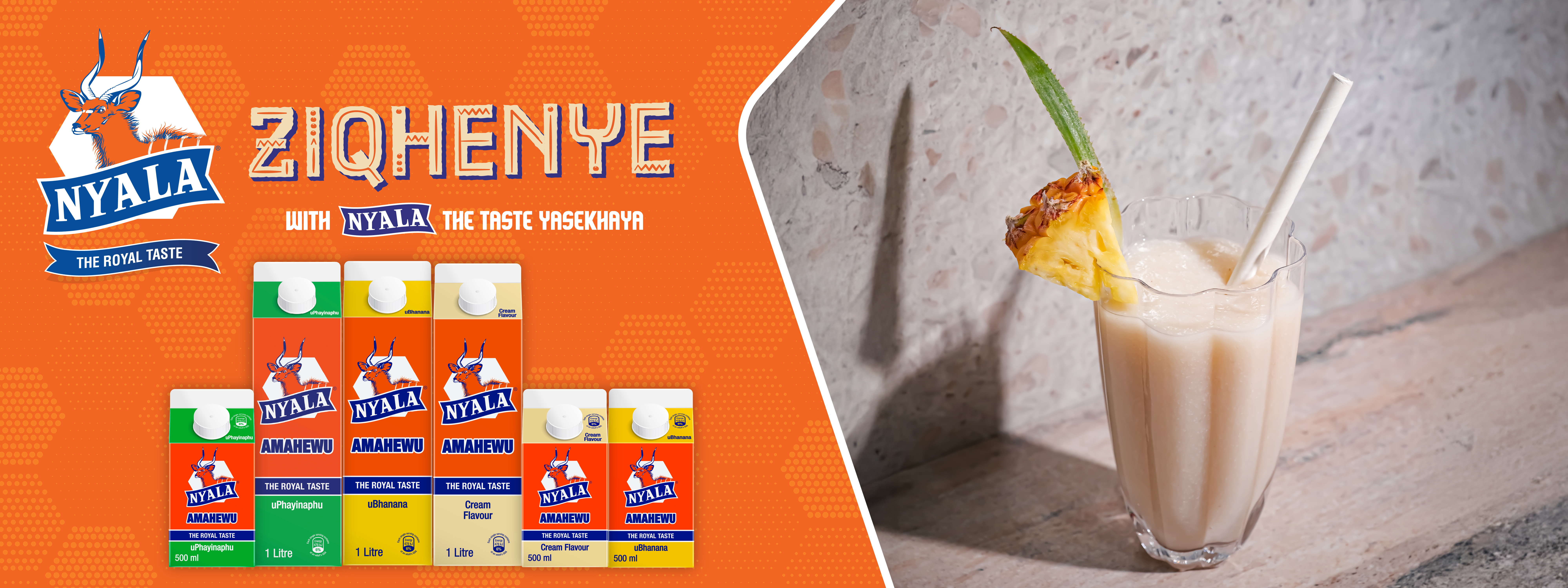 Nyala Amahewu Banner