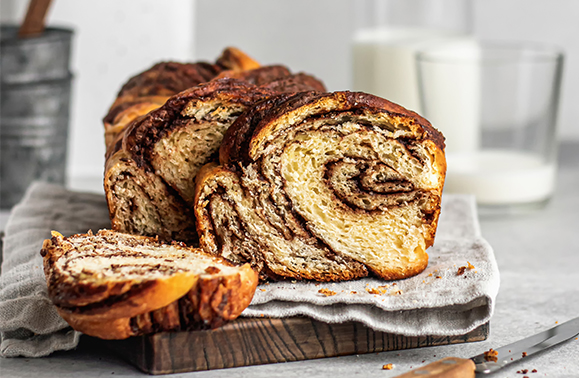 Banana & Chocolate Marble Loaf