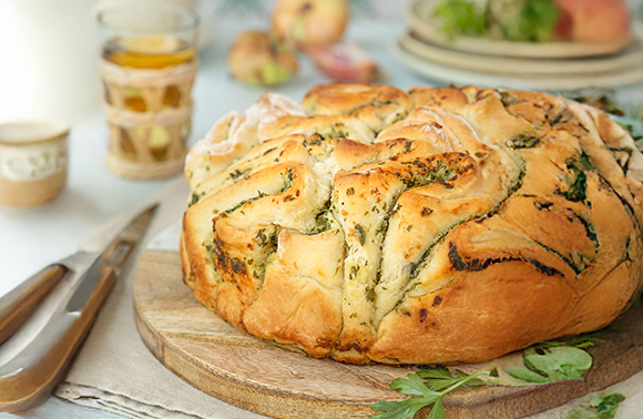 Cheese & Herb Twist Loaf