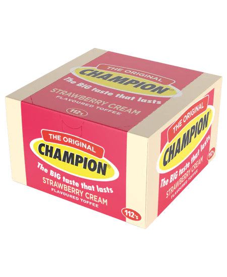 Strawberry & Cream Flavoured Toffees