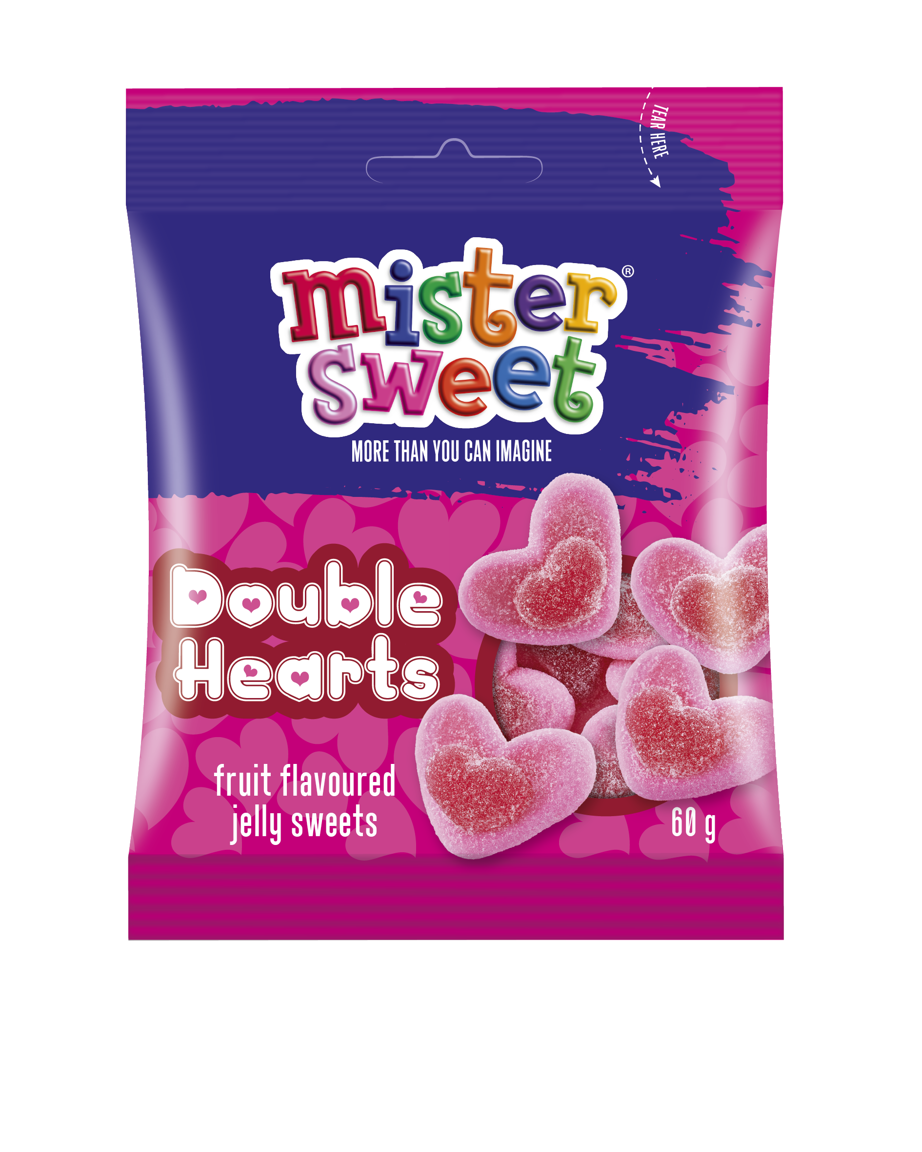 Mister Sweet Double Hearts