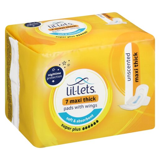  Unscented Super Plus Pads 